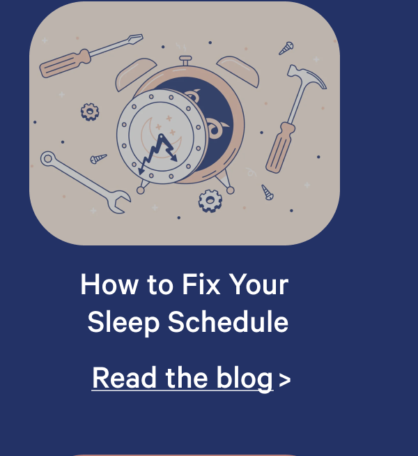 How to Fix Your Sleep Schedule