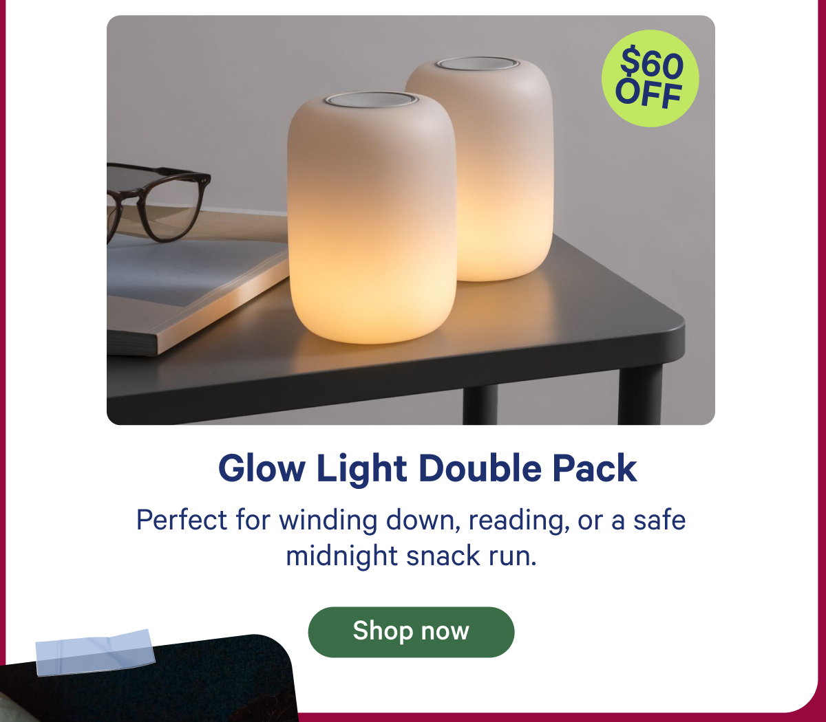 Glow light double pack