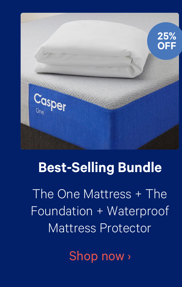 Best-Selling Bundle; The One Mattress + The Foundation + Waterproof Mattress Protector