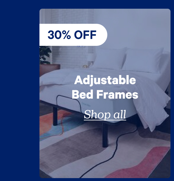 Adjustable bed frames