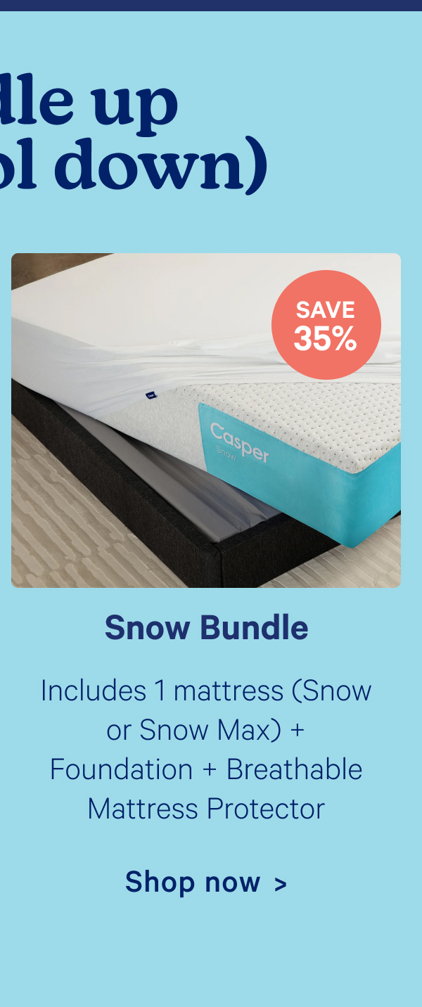 Snow bundle