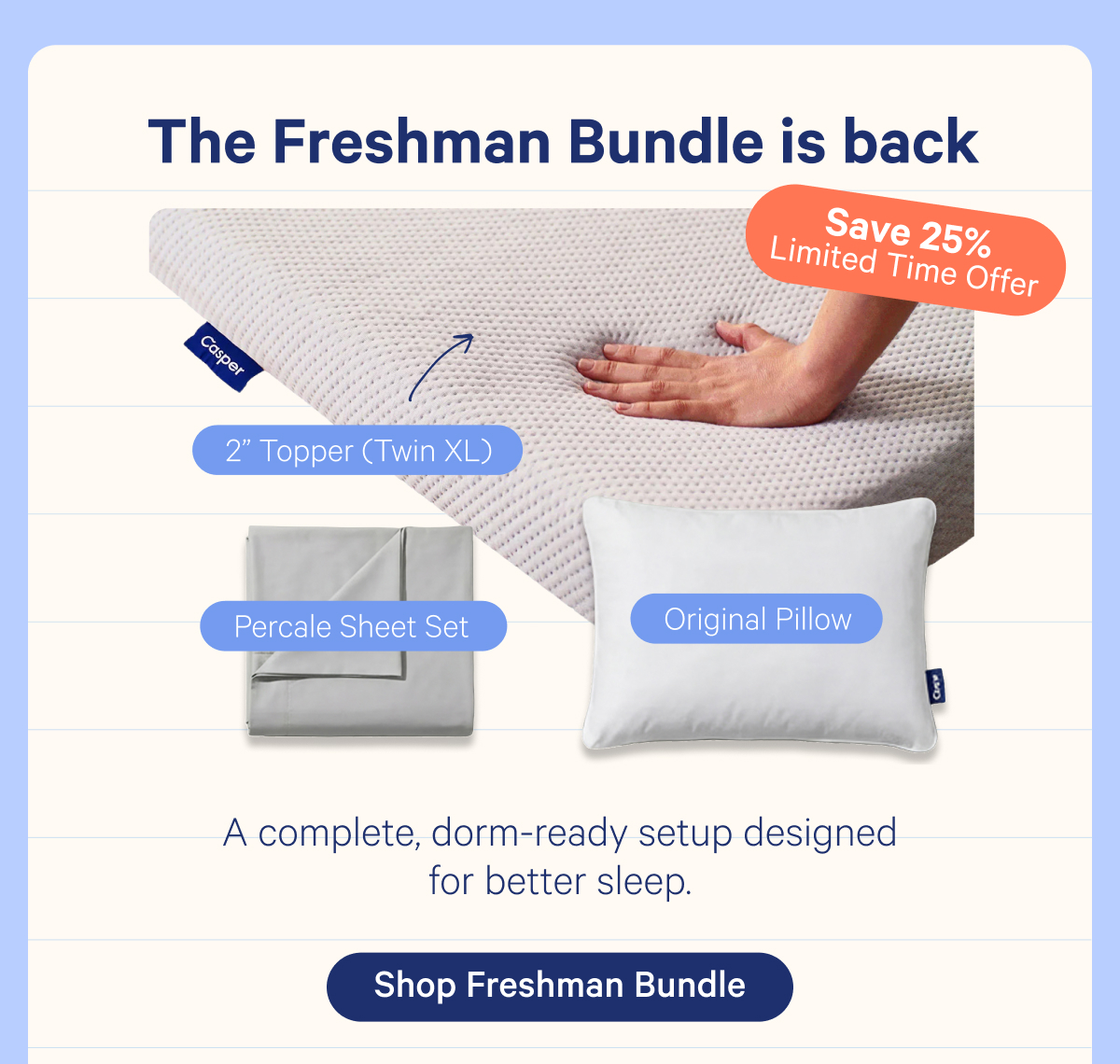 Shop freshman bundle