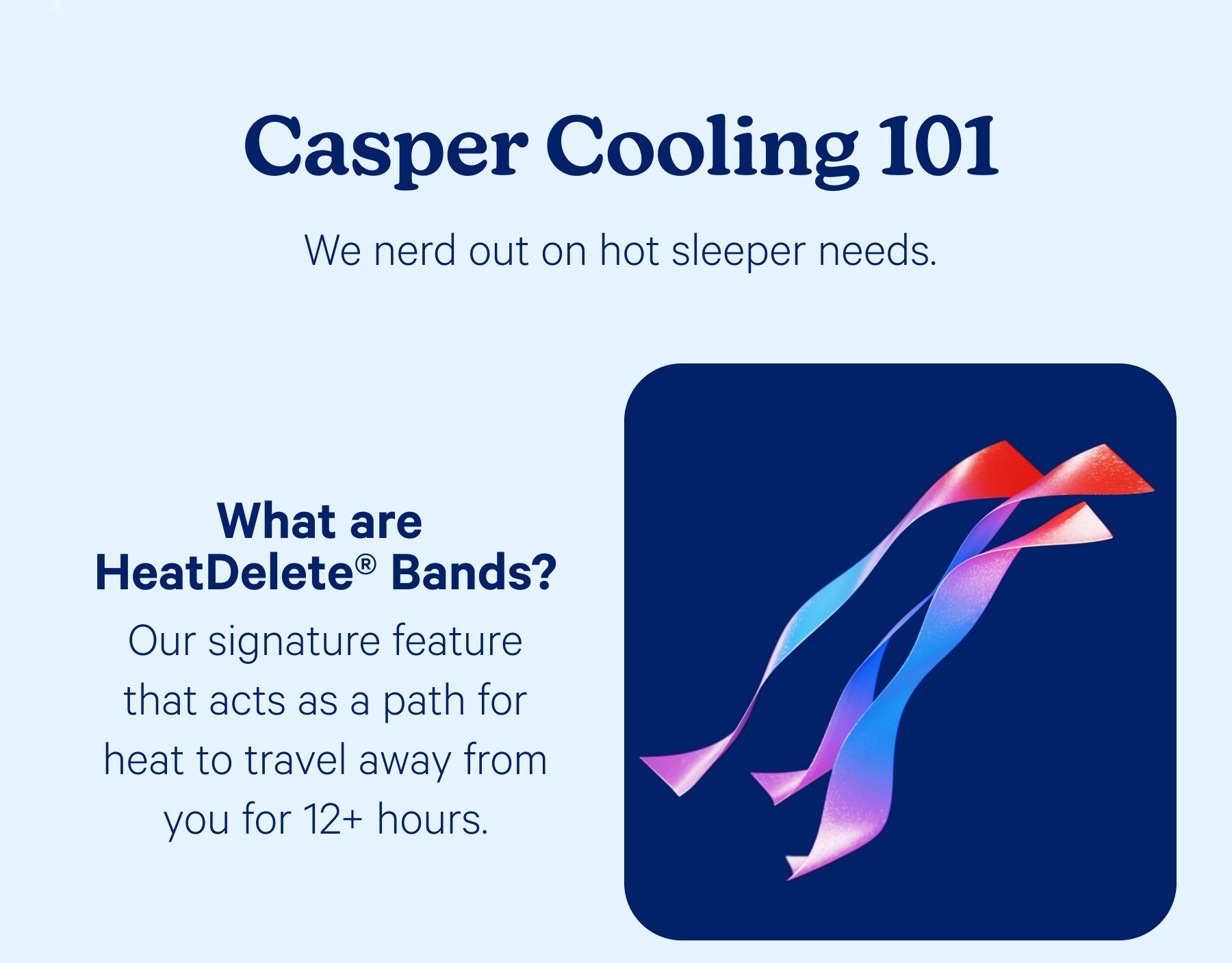 Casper cooling 101