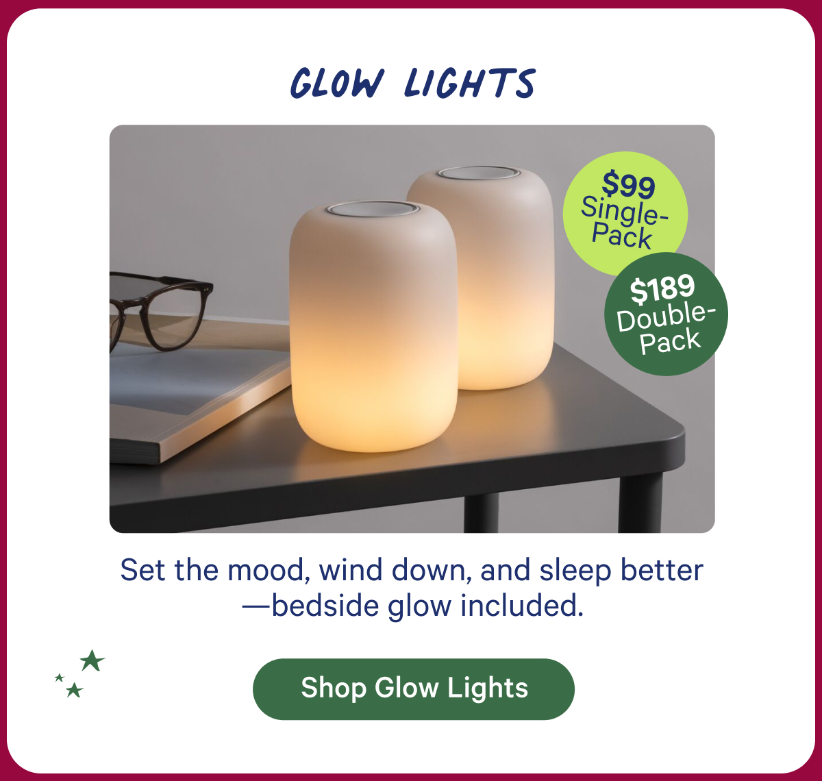 shop glow lights
