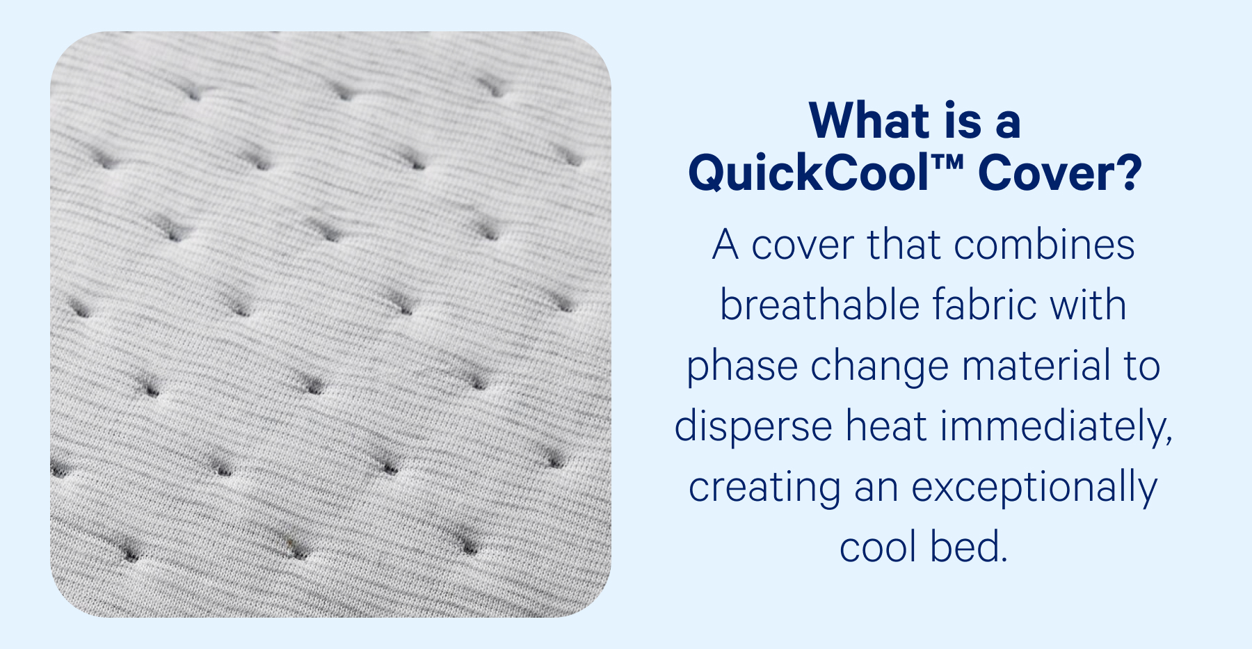 what is a quick cool cover?