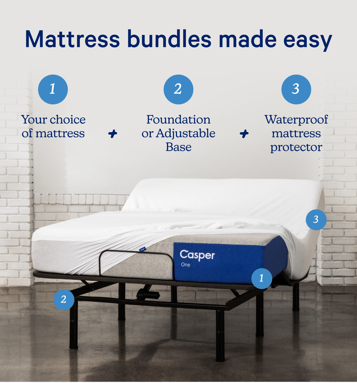 Build your mattress bundle