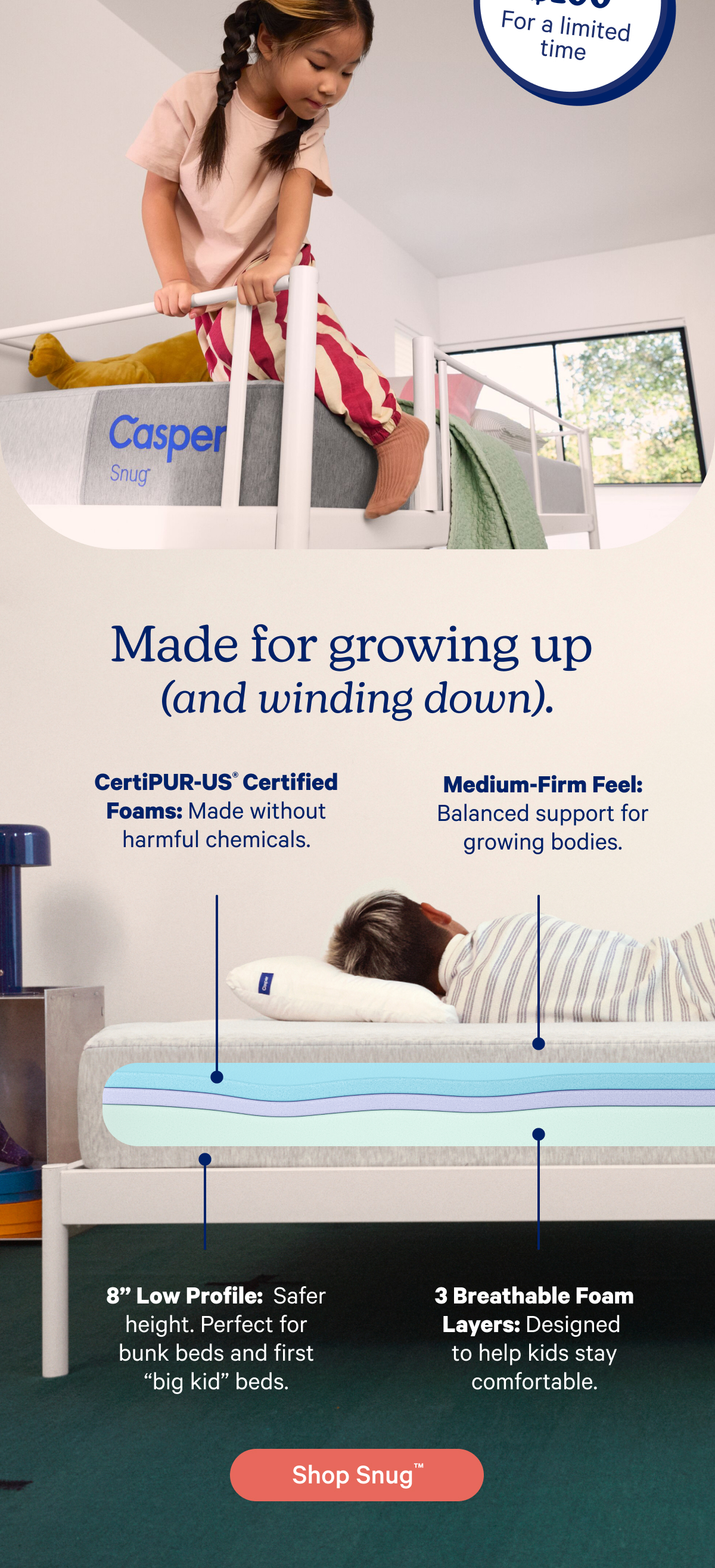 Made for growing up (and winding down)