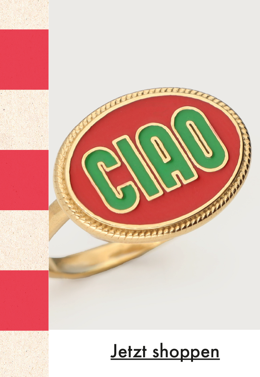 Ciao roter Ring
