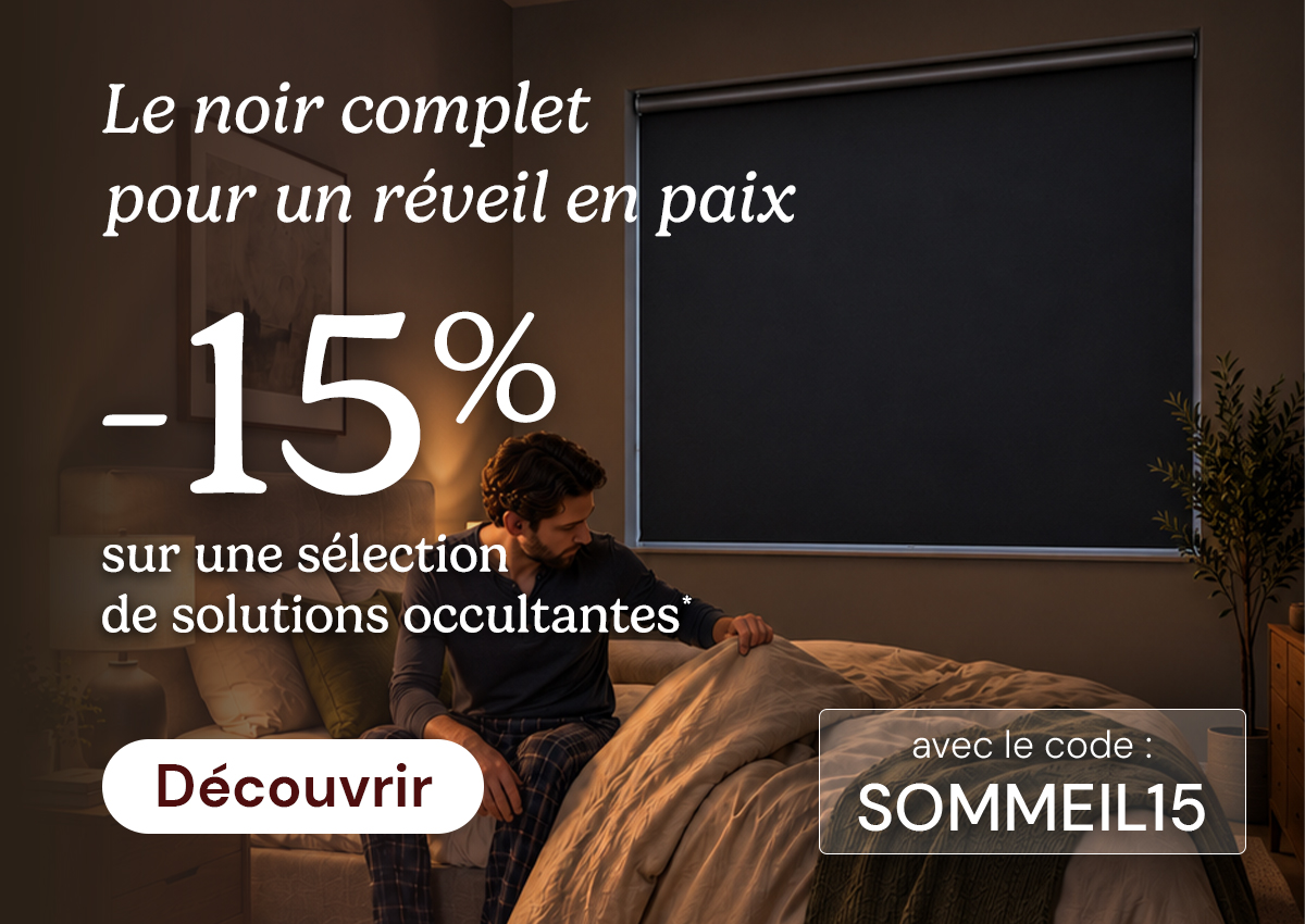 -15% sur une sélection de solutions occultantes avec le code SOMMEIL15