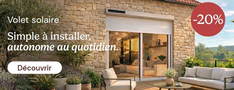 Volet solaire à -20%