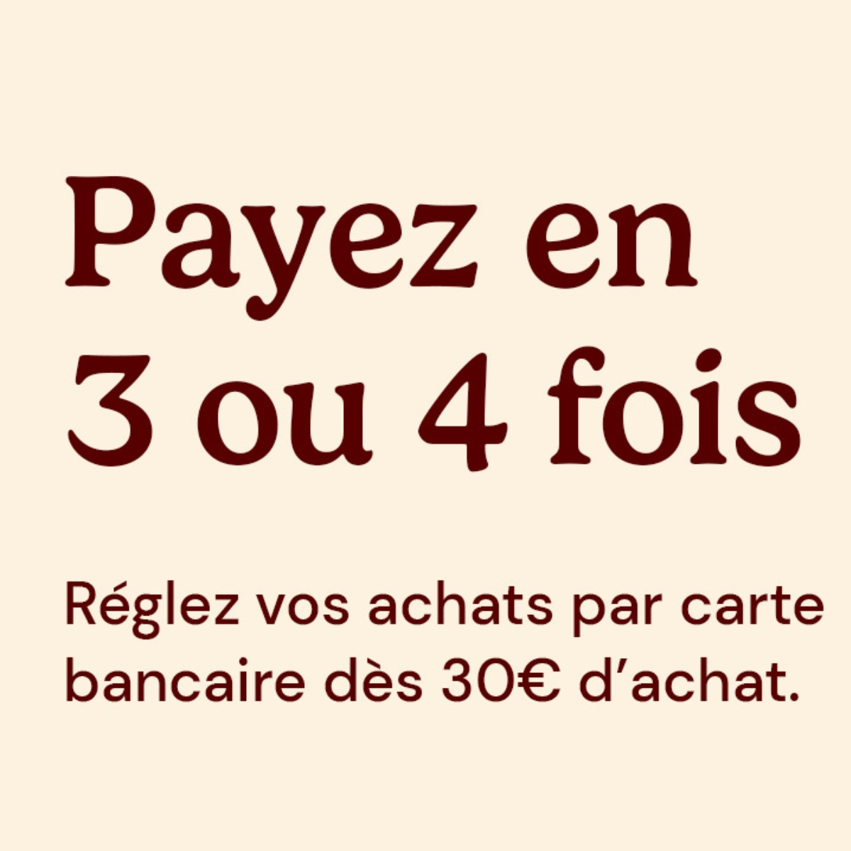 Oney : payez en 3x 4x par carte bancaire dès 100€