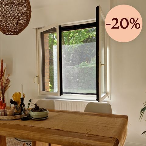 -20% sur la moustiquaire enroulable