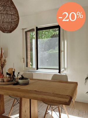 Moustiquaire enroulable anthracite