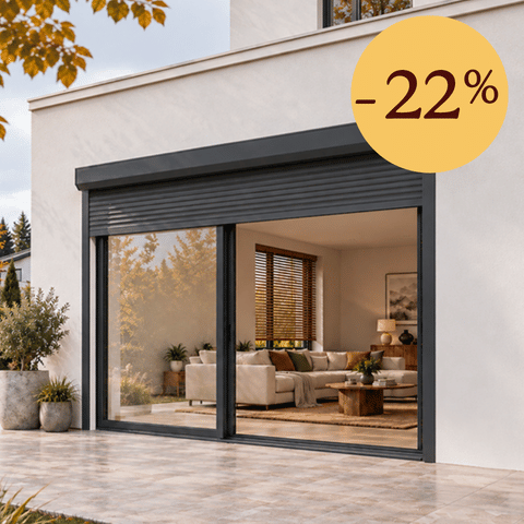 -22% sur les volets roulants