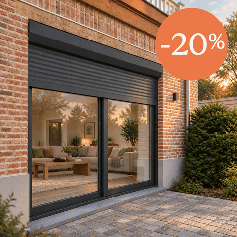 -20% sur les volets roulants