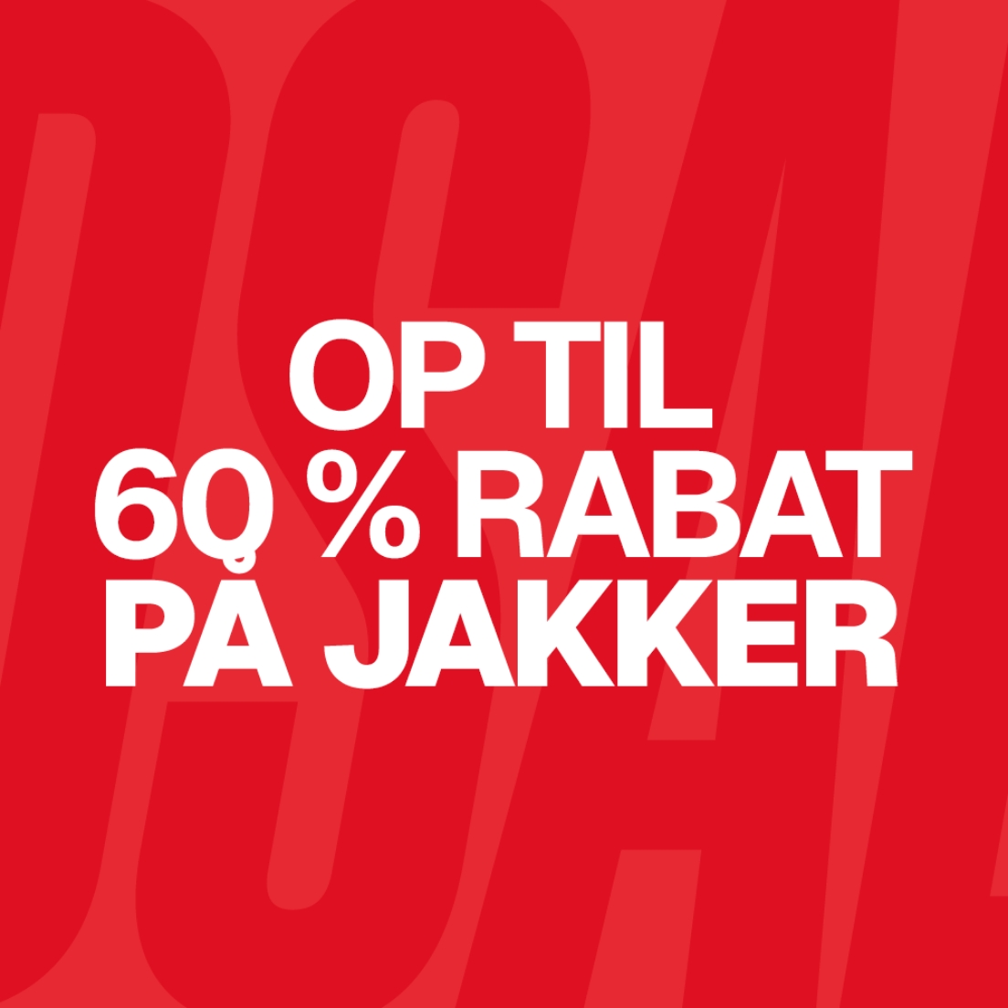 UDSALG - Op til 60 % rabat på jakker