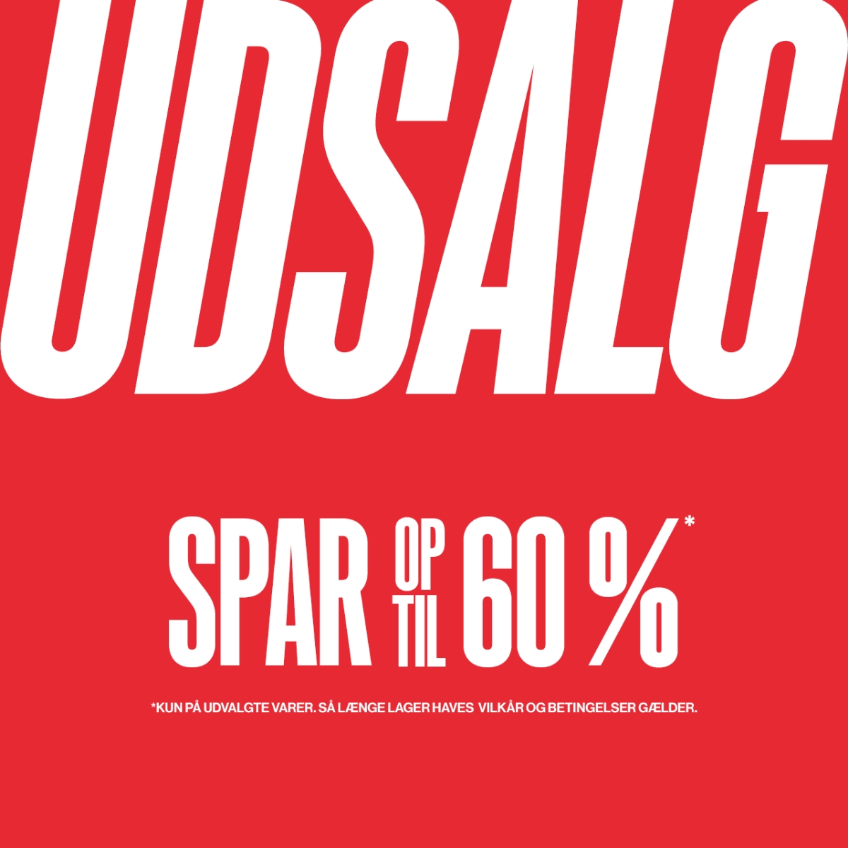 UDSALG - PÅ SKO