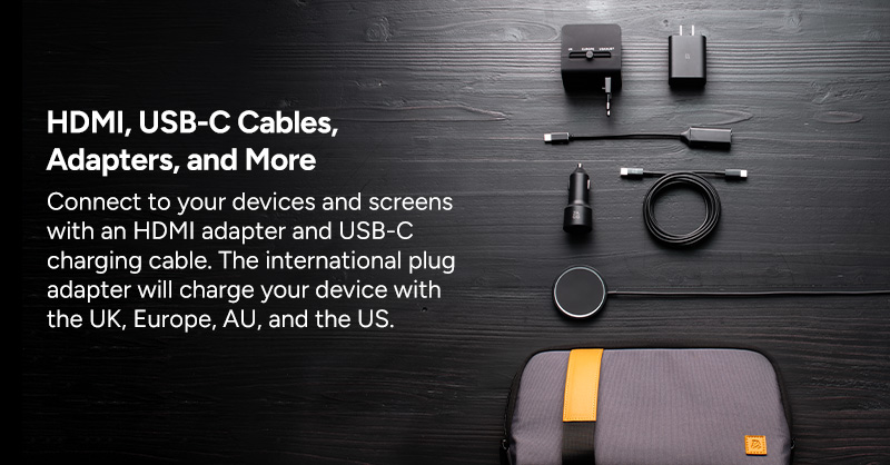 HDMI, USB-C Cables, Adapters, and More