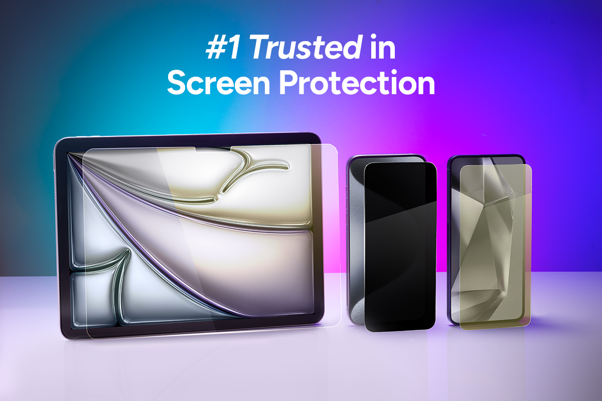 #1 Trusted in Screen Protection