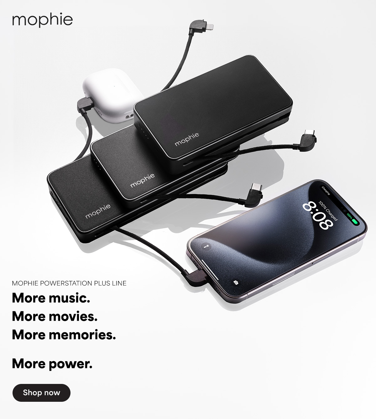 mophie powerstation plus line shop now