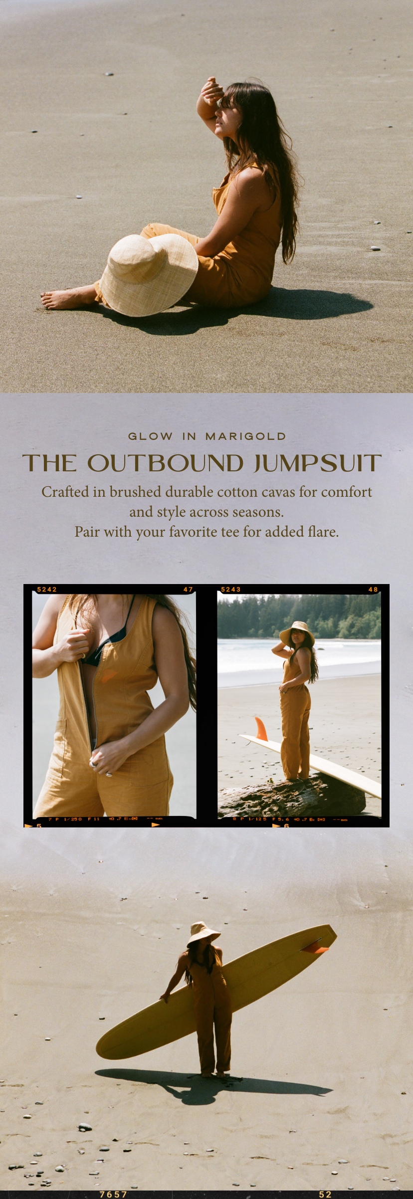 The Outbound Jumpsuit | Glow In Marigold