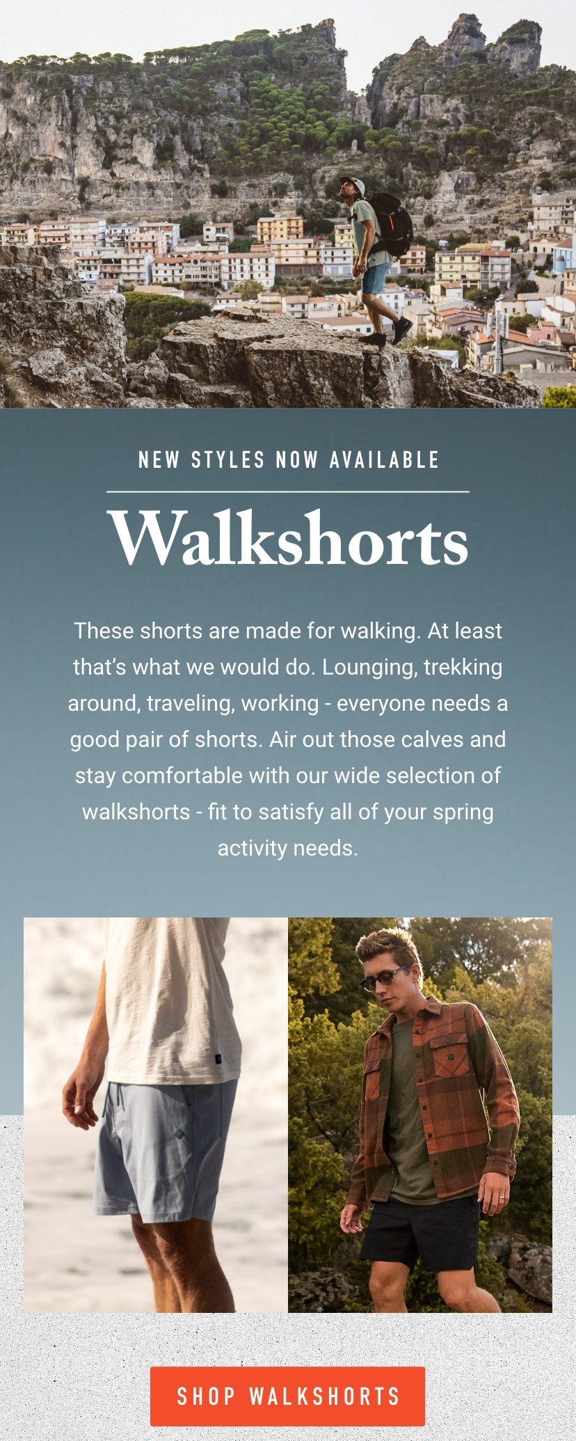 New Styles Now Available | Shop Walkshorts