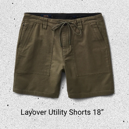 Layover Utility Shorts 18''