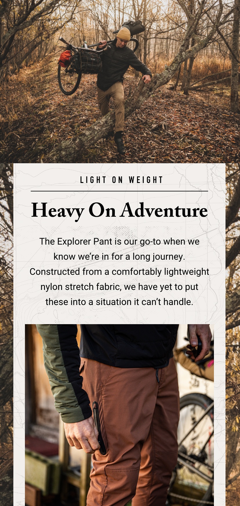 Explorer | Light On Weight, Heavy On Adventure