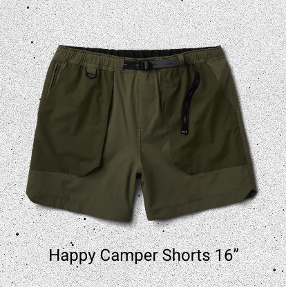 Happy Camper Shorts 16''