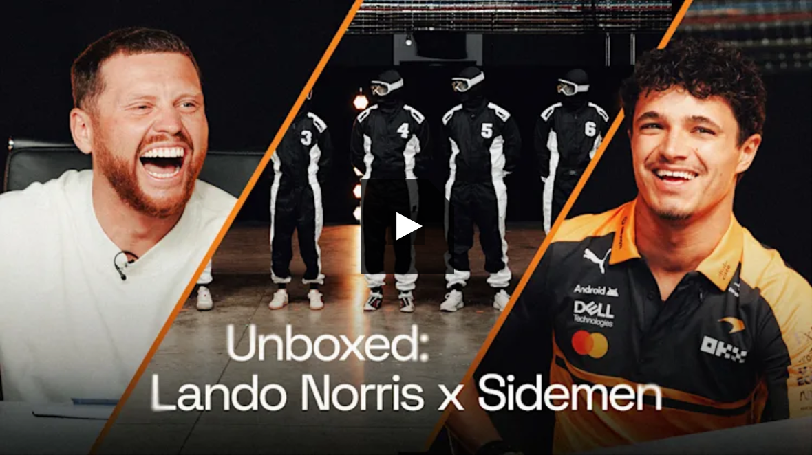 Lando Norris X The Sidemen Unboxed