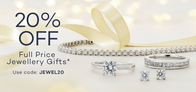 20% off Full Price Jewellery use code JEWEL20