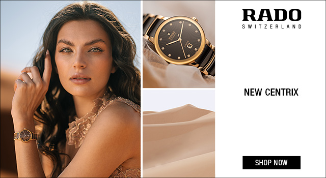 Discover the most elegant Centrix piece yet from Rado 