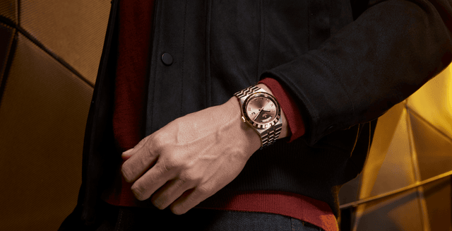 Royal 18ct Yellow Gold  & Stainless Steel Bracelet