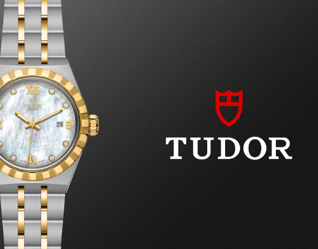 TUDOR Royal 18ct Yellow Gold Diamond & Stainless Steel Watch