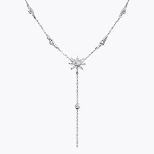 CARAT* LONDON Stella Mimosa Sterling Silver Drop Pendant