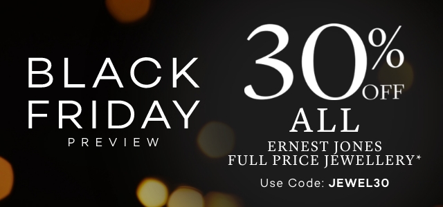 30% Off full price jewellery