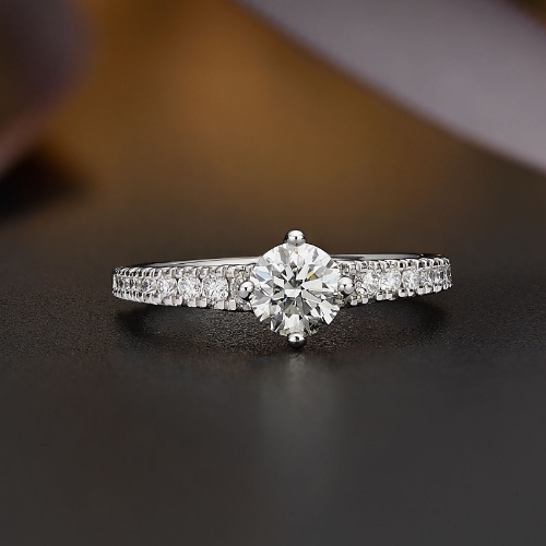 Arctic Light Platinum 1ct Total Diamond Ring