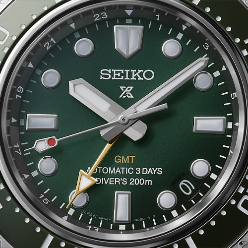 Seiko Prospex Marine Green GMT Bracelet Watch