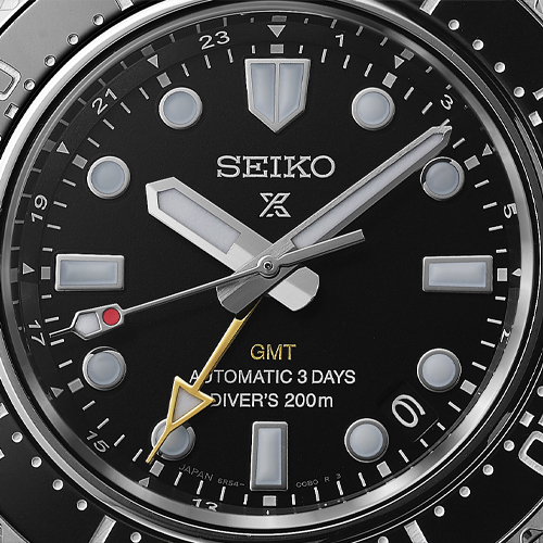 Seiko Prospex Dark Depths GMT Bracelet Watch