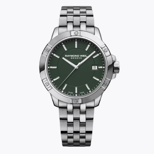 Raymond Weil Tango Classic Men’s Green Dial & Stainless Steel Bracelet Watch