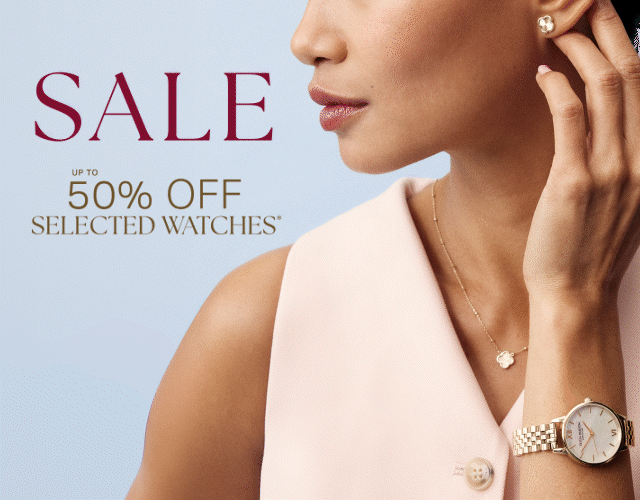 SALE UP TO 50% OFF WATCHES