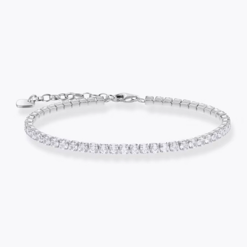 Thomas Sabo Sterling Silver Cubic Zirconia Tennis Bracelet