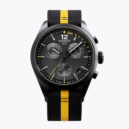 Tissot PR 100 Tour de France 2026 Chronograph Two Strap Watch