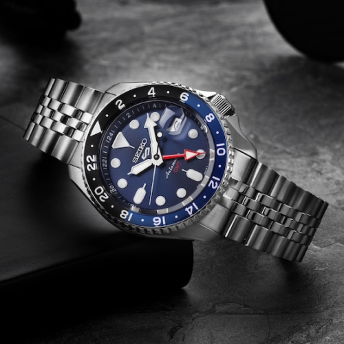 Seiko 5 Sports Blueberry GMT SKX Re-Interpretation Watch