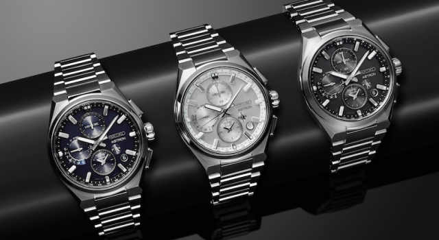 Seiko Astron GPS Solar 5X Dual-Time Chronograph Celestial Grey Titanium Watch