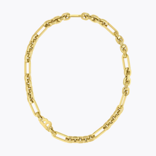 BOSS Hailey Women's Gold Tone Chain Necklace