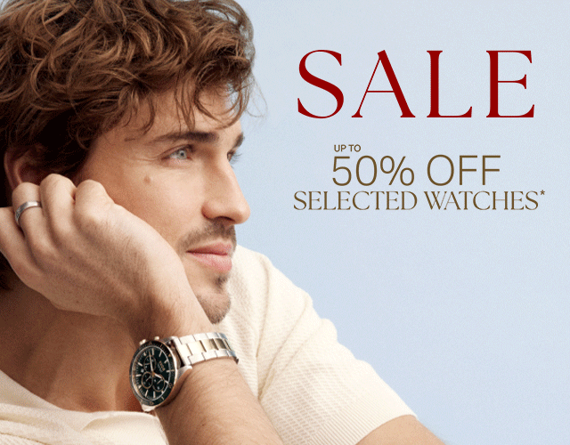 SALE UP TO 50% OFF WATCHES