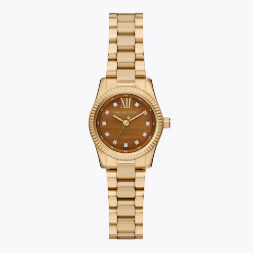 Michael Kors Lexington Women's 26mm Gold Tone Bracelet Watch