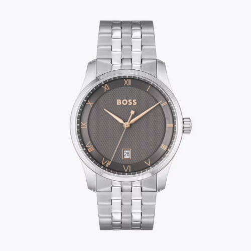 BOSS Principle Men's Stainless Steel Bracelet Watch
