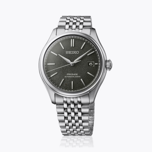 Seiko Presage Classic Series 'Sensaicha' Stainless Steel Watch